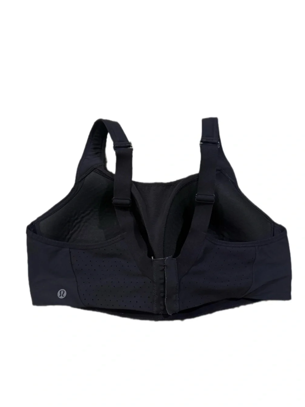Lululemon High Impact Sports Bra Bundle lot 2 Bras – Size 42D – Black